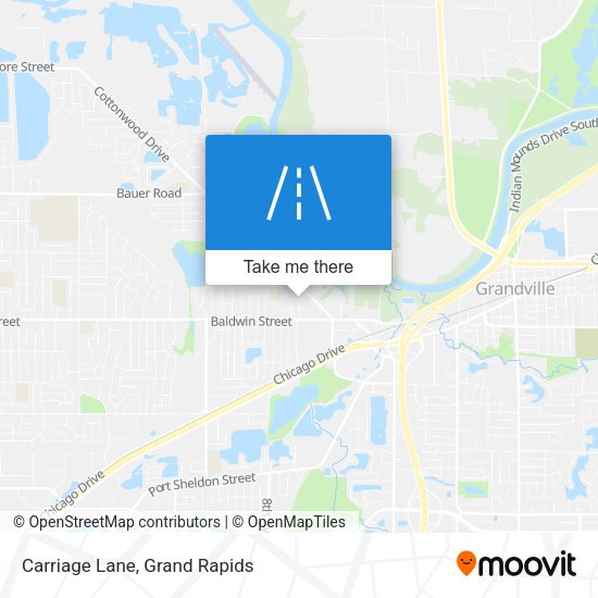 Carriage Lane map
