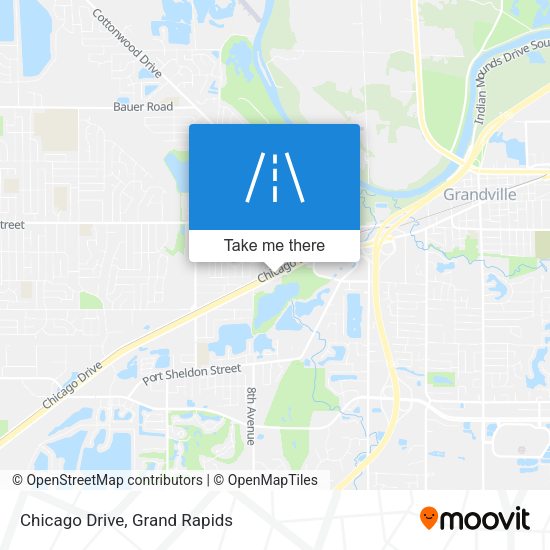 Mapa de Chicago Drive