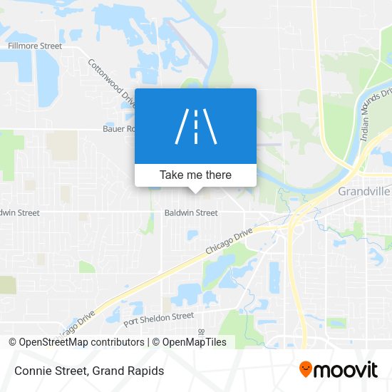 Mapa de Connie Street