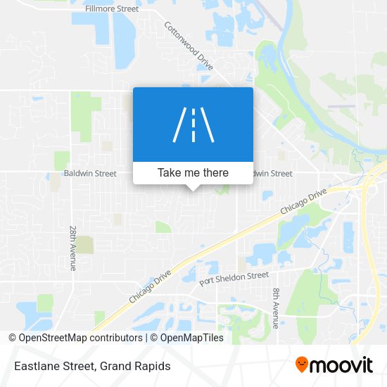 Mapa de Eastlane Street