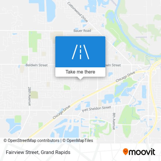 Fairview Street map