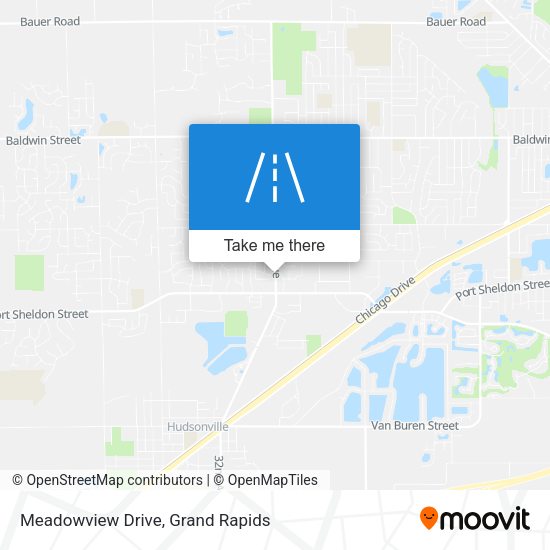 Mapa de Meadowview Drive