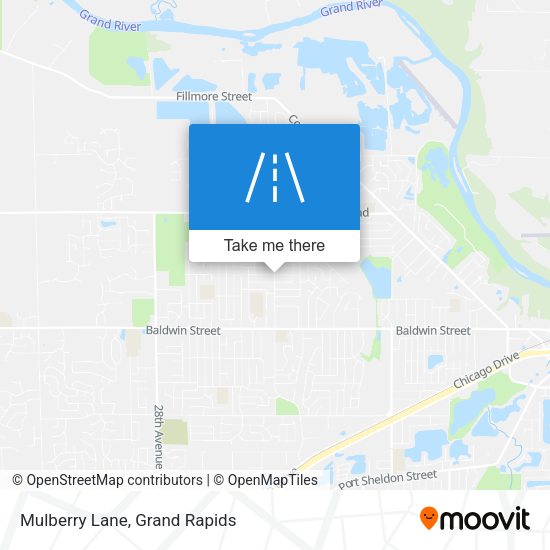 Mapa de Mulberry Lane