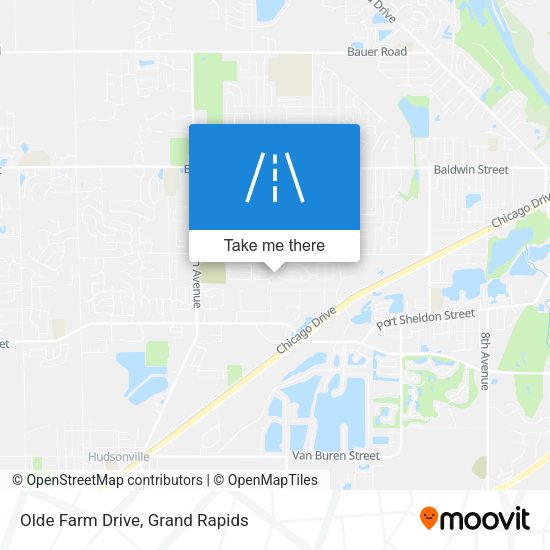 Olde Farm Drive map