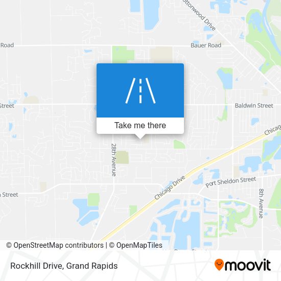 Mapa de Rockhill Drive