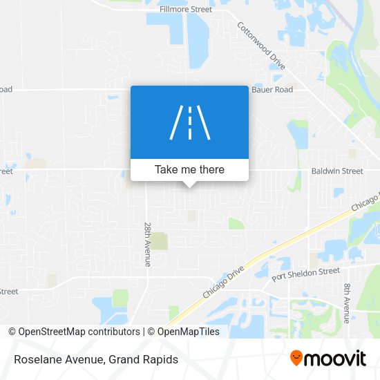 Roselane Avenue map