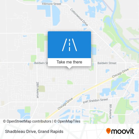 Mapa de Shadbleau Drive
