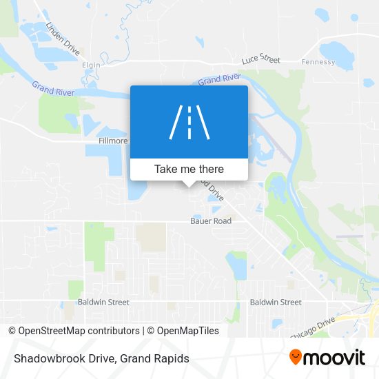 Mapa de Shadowbrook Drive
