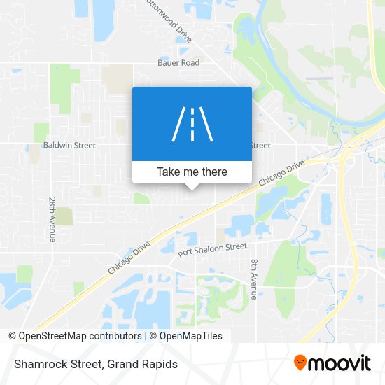 Shamrock Street map