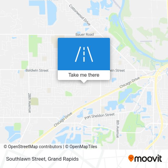 Southlawn Street map