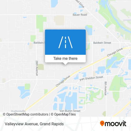 Valleyview Avenue map