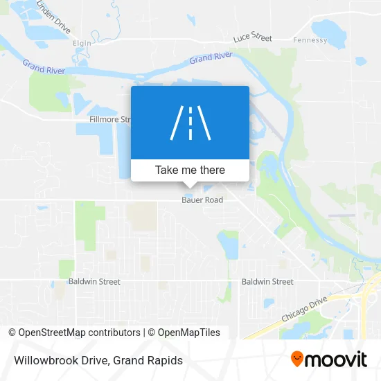 Willowbrook Drive map