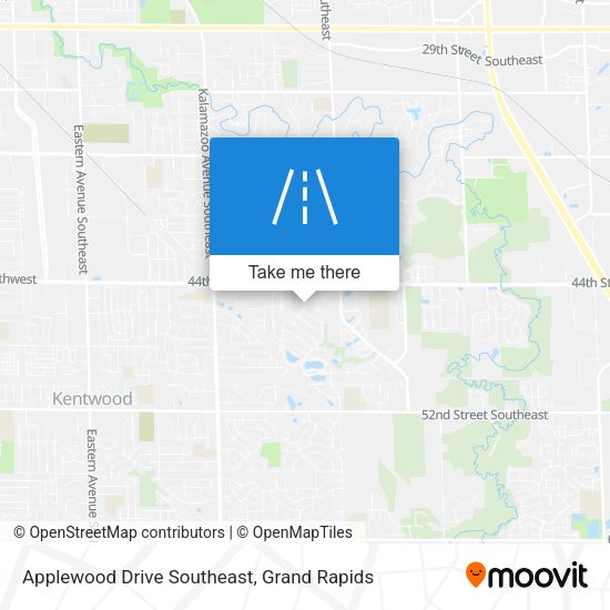 Applewood Drive Southeast map