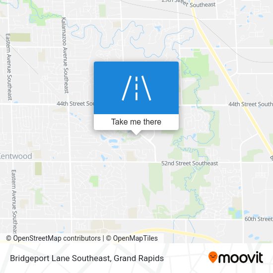 Mapa de Bridgeport Lane Southeast