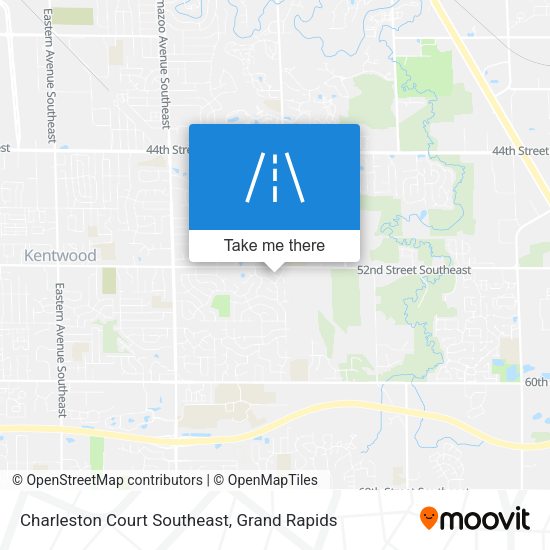 Mapa de Charleston Court Southeast