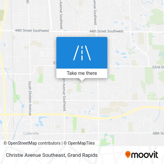 Mapa de Christie Avenue Southeast