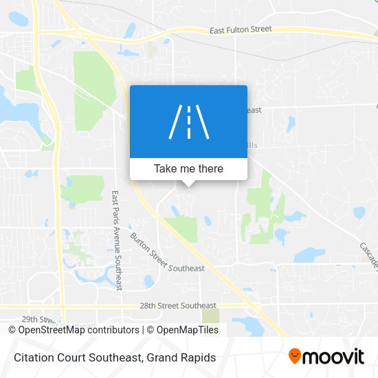 Citation Court Southeast map
