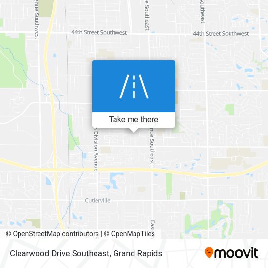 Mapa de Clearwood  Drive Southeast