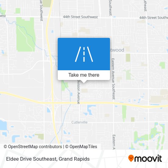 Eldee Drive Southeast map