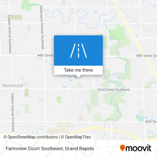 Mapa de Farmview Court Southeast