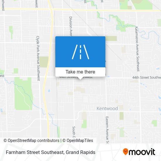 Farnham Street Southeast map