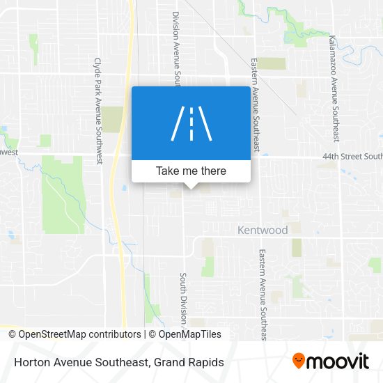 Horton Avenue Southeast map
