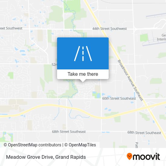 Mapa de Meadow Grove Drive