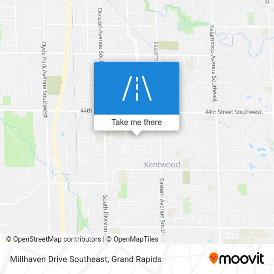 Mapa de Millhaven Drive Southeast