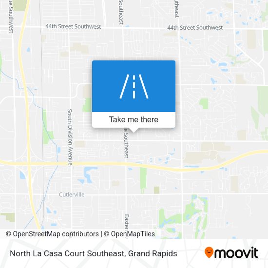 Mapa de North La Casa Court Southeast