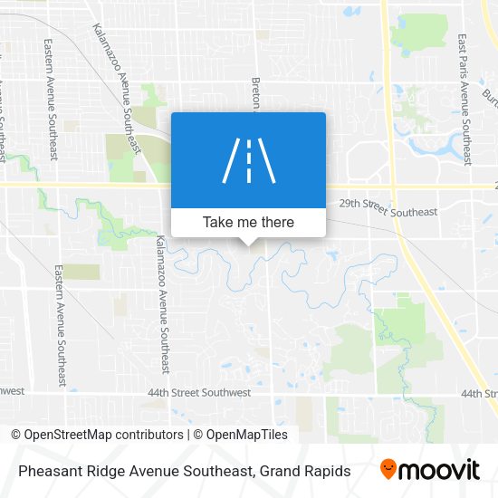 Mapa de Pheasant Ridge Avenue Southeast