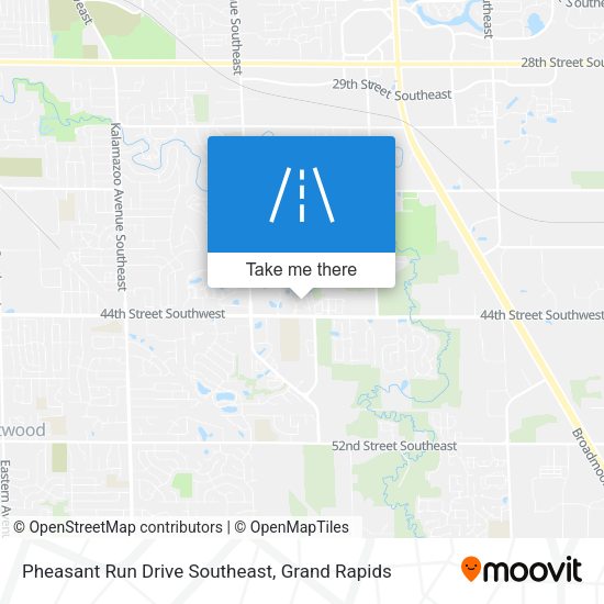 Mapa de Pheasant Run Drive Southeast