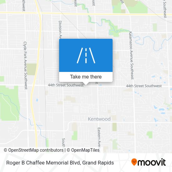 Roger B Chaffee Memorial Blvd map