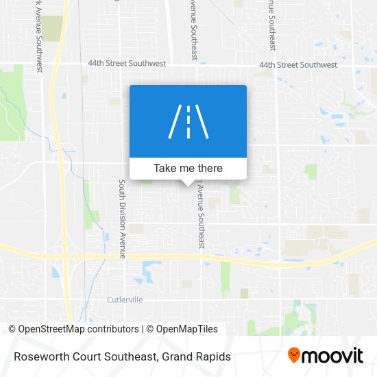 Roseworth Court Southeast map