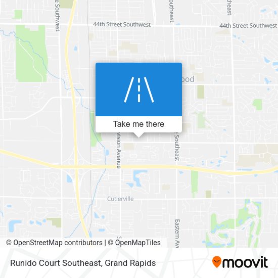Mapa de Runido Court Southeast