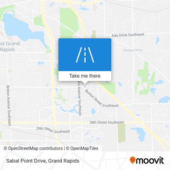 Mapa de Sabal Point Drive