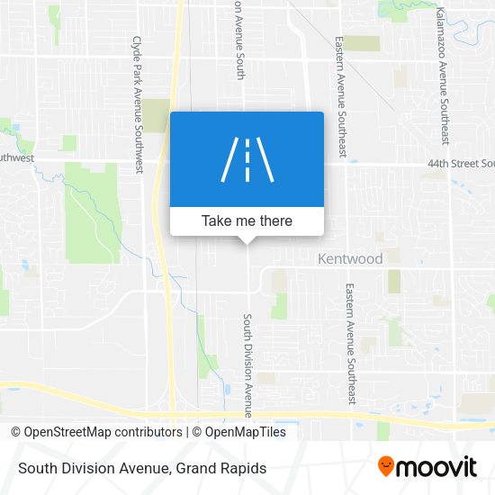 Mapa de South Division Avenue