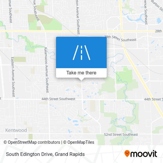 South Edington Drive map