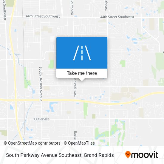 South Parkway Avenue Southeast map