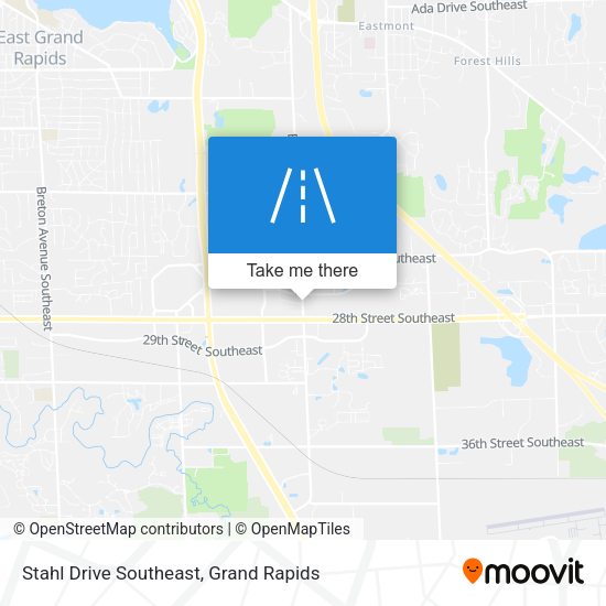 Mapa de Stahl Drive Southeast