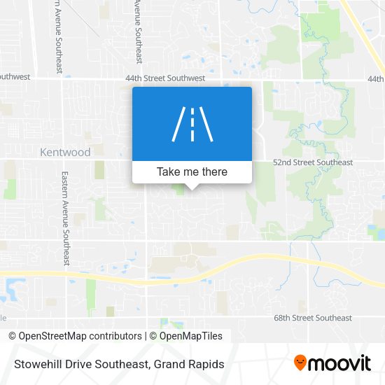 Mapa de Stowehill Drive Southeast