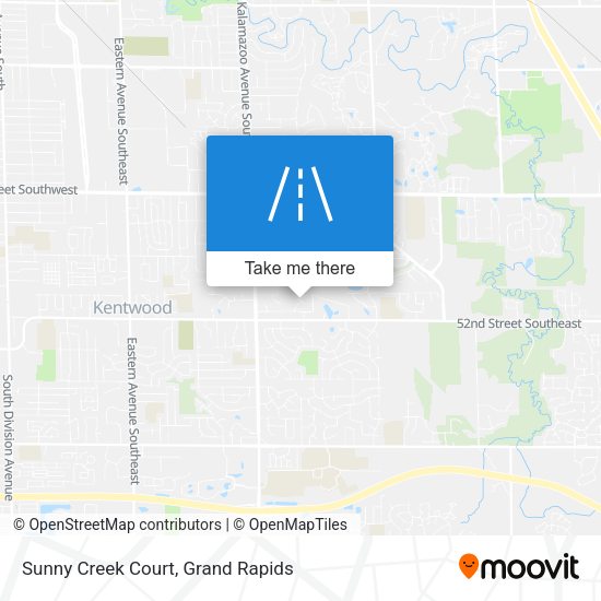 Mapa de Sunny Creek Court