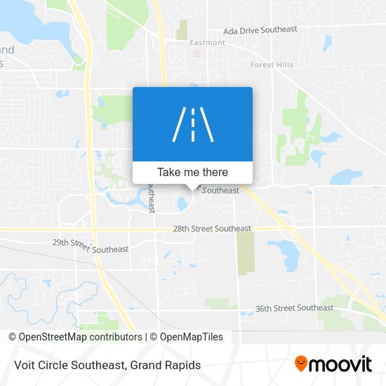 Voit Circle Southeast map