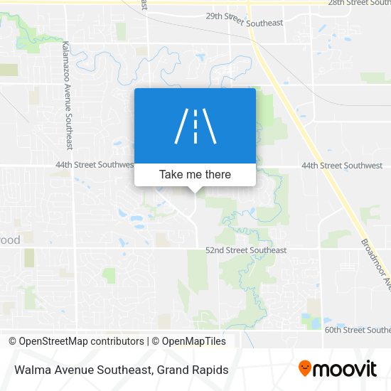 Walma Avenue Southeast map