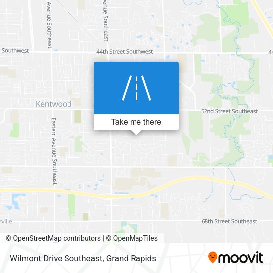 Wilmont Drive Southeast map