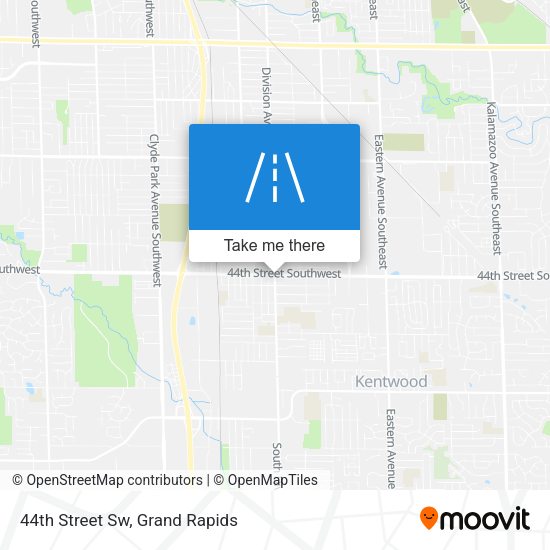 Mapa de 44th Street Sw