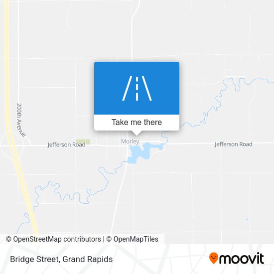 Mapa de Bridge Street