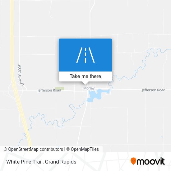 White Pine Trail map