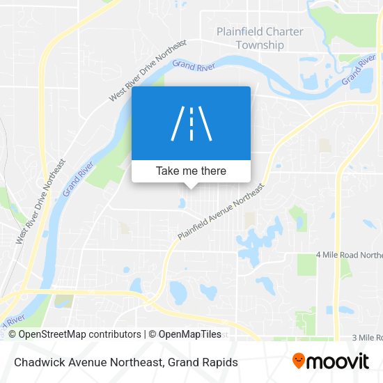 Mapa de Chadwick Avenue Northeast