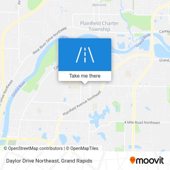 Daylor Drive Northeast map