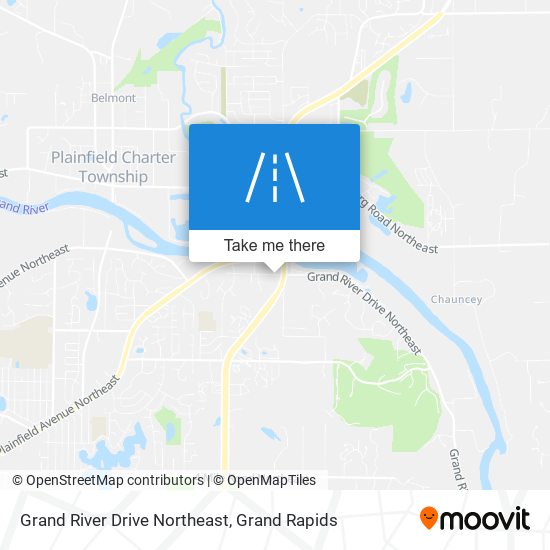 Mapa de Grand River Drive Northeast